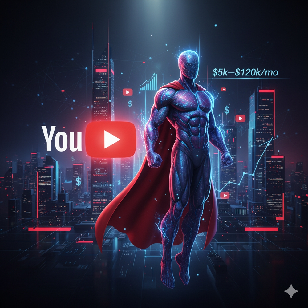 img of Build Faceless AI YouTube Channel 2025 ($5k–$120k/mo) – Full Tutorial