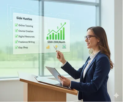 15 Best Side Hustles for Teachers (Make $500-$2k/mo)